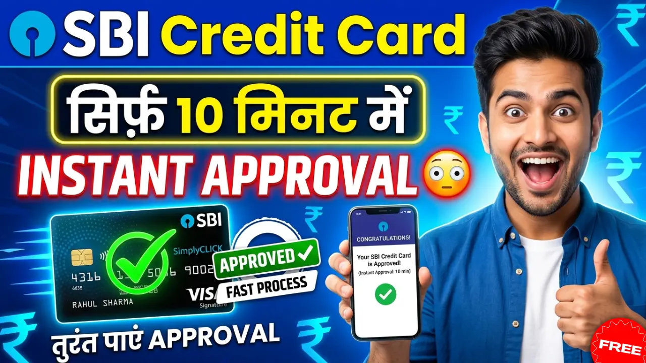 SBI Credit Card Apply Guide: Complete Process for Instant Approval Even with Low CIBIL Score (₹0 Cost Method)